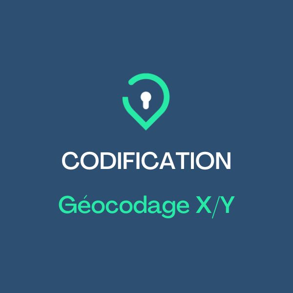 codifications open data géocodage x et y