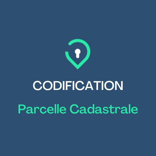 codifications open data parcelle cadastrale