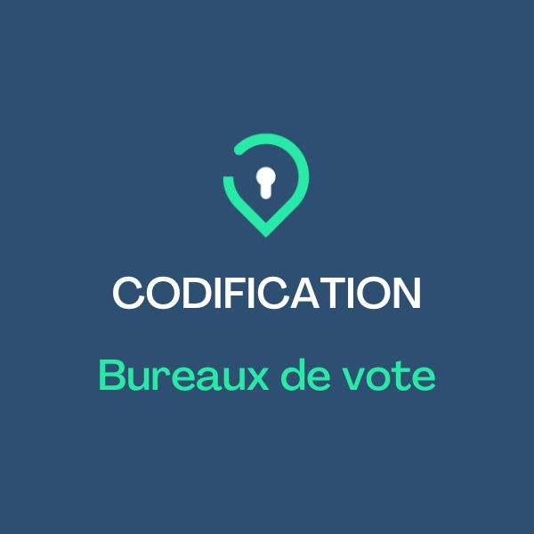 codification bureaux de vote